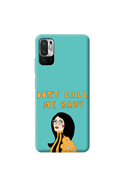 Other Xiaomi Redmi Note 10 Pro 5G Call me baby Turquoise Colored Silicone TPU...