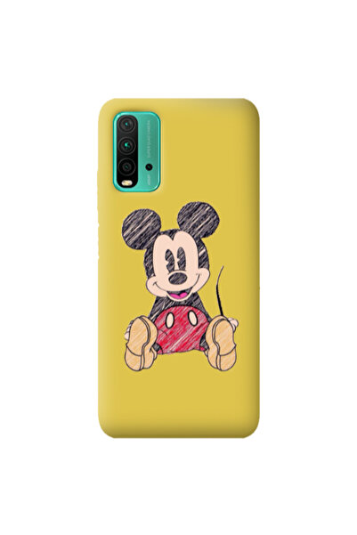 Other Xiaomi Poco M3 Mickey mouse 2 Yellow Colored Silicone TPU Θήκη