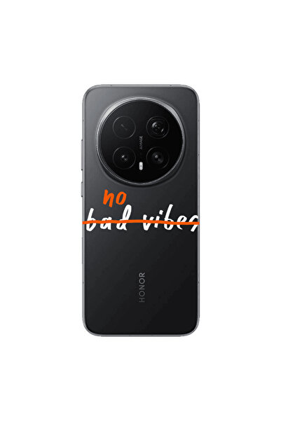 Other Honor Magic 8 Lite Pro No bad vibes 2 Transparent Silicone TPU Θήκη