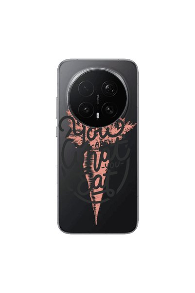 Other Honor Magic 8 Lite Pro You are What You Eat Transparent Silicone TPU Θήκη
