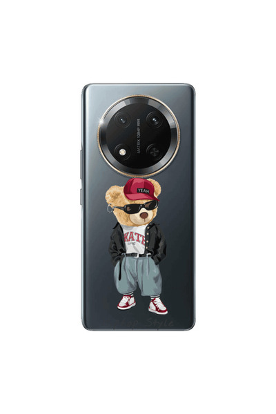 Other Honor Magic 7 Lite Hip hop style Transparent Silicone TPU Θήκη