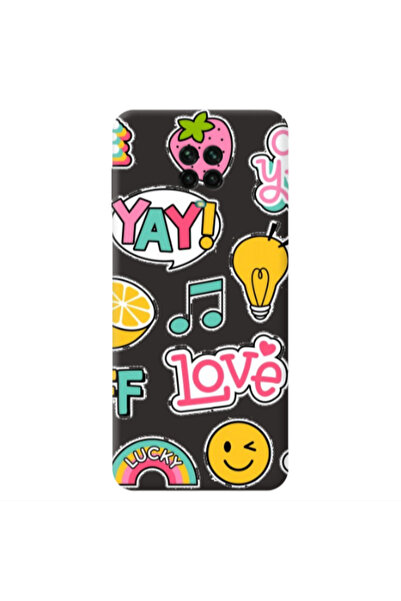 Other Xiaomi Redmi Note 9 Pro Cute desing Black Colored Silicone TPU Θήκη