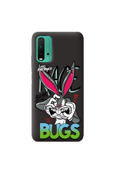 Other Xiaomi Poco M3 No Patience Black Colored Silicone TPU Θήκη