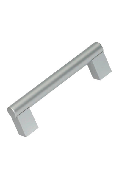 OEM Mâner pentru mobilă distanță perforații 128mm, aluminiu eloxat