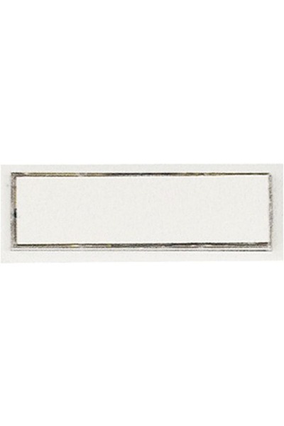 OEM Buton pentru sonerie cu fir Friedland 8-12V, culoare albă și etichetă pen...