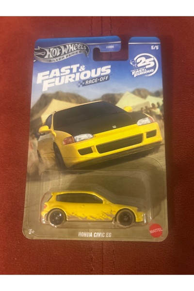 HOT WHEELS SİLVER SERİES Fast FURİOUS HONDA CİVİC E6