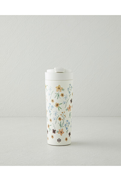 English Home Good Mood Florinox Çelik Termos 500 ml Krem