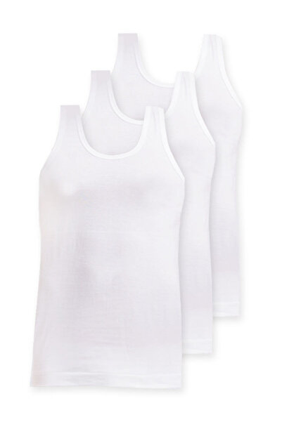 Bodycare Men's single jersey vest White 100% combed cotton jersey fabric | Tu...