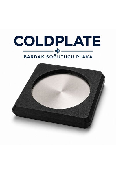 Hakatay -Coldplate Bardak Soğutucu Plaka – Termojelli, Paslanmaz Çelik Yüzeyl...