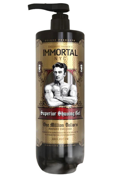 IMMORTAL INFUSE NYC Immortal NYC - One Million Dollars Superior Shaving Gel 1...