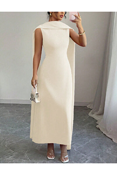 Evendi Rochie lunga, Ecru