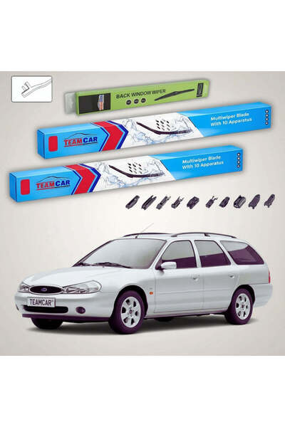 TEAMCAR Ștergătoare Ford Mondeo Mk2 Break 1996-2000 |   Set Față și Spate Pla...