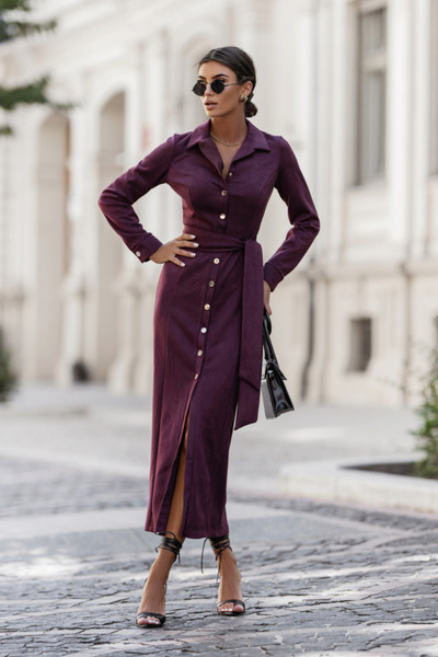 LaBalancia Rochie Dama Eleganta Bordo