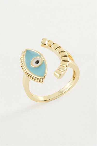 ZERO LAND Novapazr Eye Enamel Metal Ring (221041) - Yellow
