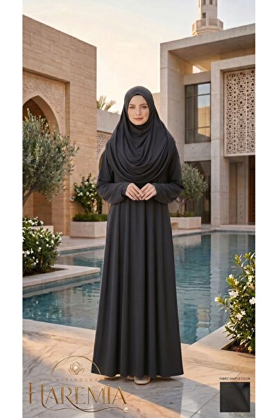 Altınoluk Haremia Ready-To-Wear Standard Comfortable Prayer Dress with Scarf ...