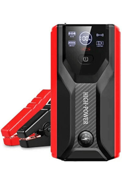 Andowl Qd1090 Φορητός Εκκινητής Μπαταρίας Αυτοκινήτου 15000mAh με Power Bank ...