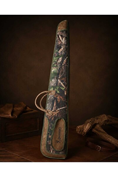 Browning Süet Orman Desen Premium 130 cm T*fek Kılıfı