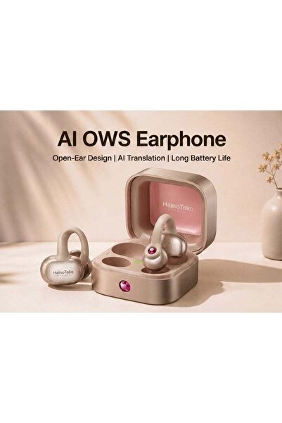 HAINOTEKO OWS-H14 AI Translation Wireless Open Ear Earbuds Bluetooth 5.4 with...