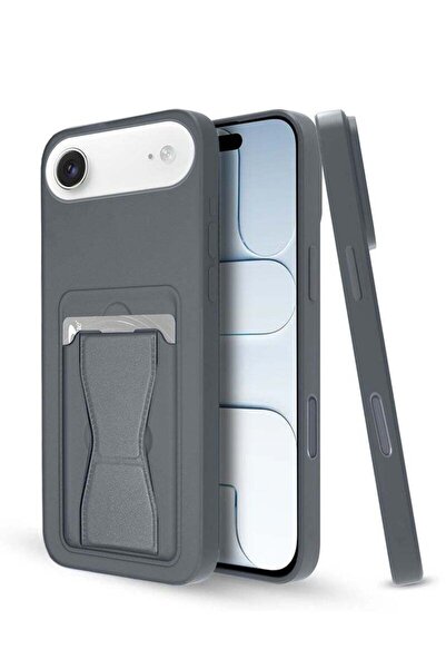ELTRAZONE iPhone Air 5G 2025 Silicone TPU Card Holder with Hand Grip Case (MC...