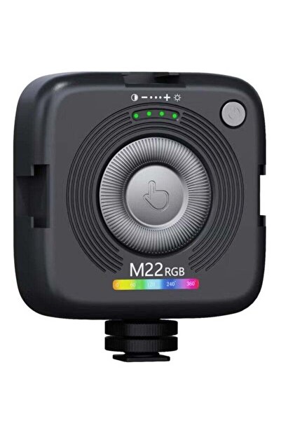 ELTRAZONE ضوء جيب مغناطيسي M22 RGB - إضاءة محمولة صغيرة للتصوير بالهاتف المحمول