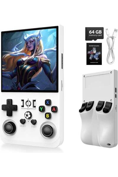 ELTRAZONE 2025 New R36MAX Retro Handheld Game Console with 64GB, 18000+ Class...