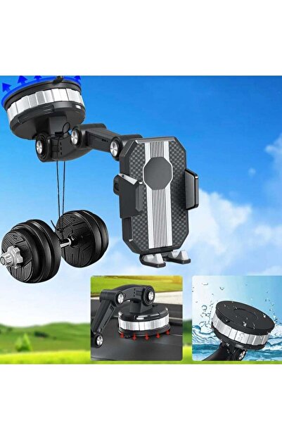 ELTRAZONE Car Phone Holder Dashboard Universal Suction Cup Type Windshield Su...