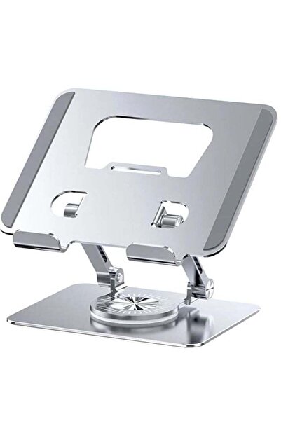 ELTRAZONE Height Adjustable Tablet Stand – 360° Rotating Desk Mount for 4-12 ...
