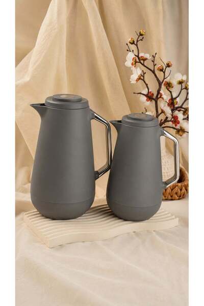HOMEVEO Trams Home View 1L Set - Stylish Design for Coffee & Tea, Superior Th...