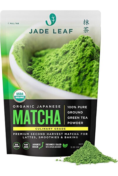 Jade Leaf Matcha مسحوق ماتشا عضوي عالي الجودة للطهي - حصاد ثانٍ ممتاز - منشأ ...