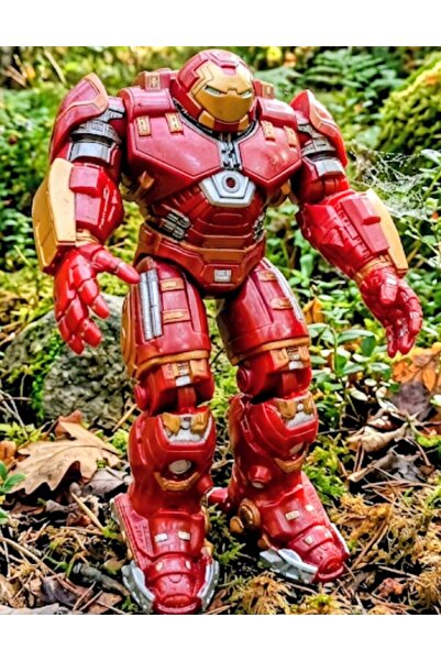 caglars Demir adam Hulk buster kaskı açılır ışıklı sesli figür oyuncak