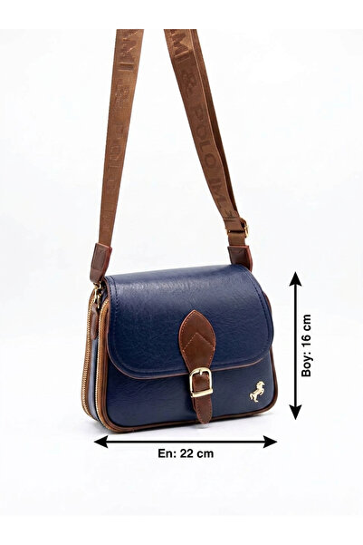 Miami Polo Club Women's Clamshell Messenger Bag