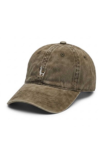Aware Time Unisex Özle Washed Denim Cap Hat