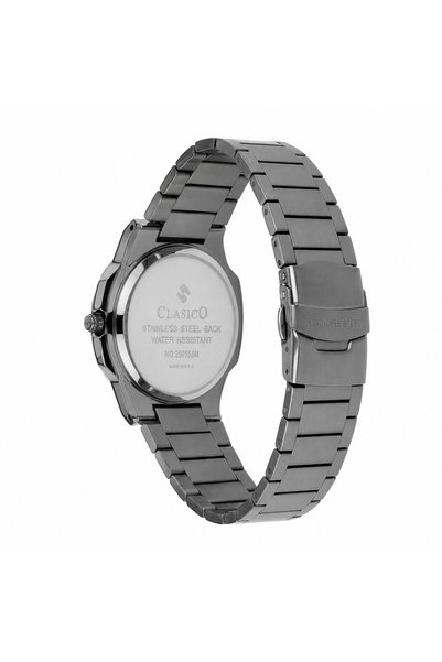 Clasico Aura Men's Premium Slim Quartz Watch - Stainless Steel Strap, Ultra-Thin Minimalist Watch For Mens