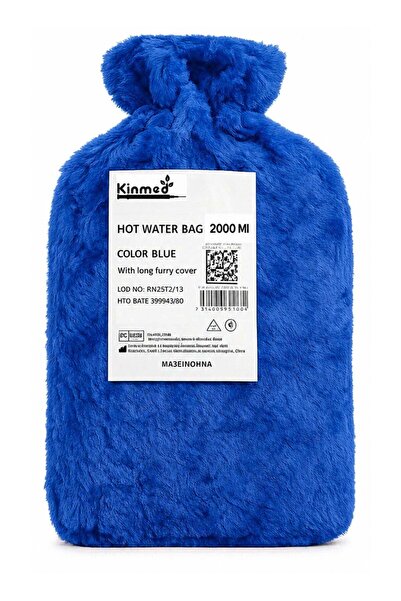 Kinmed fur-covered hot water compress 2000ml