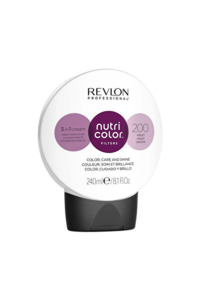 OEM Revlon, Nutri Color Filters, Toner cremă colorantă pentru păr, 200 Violet...