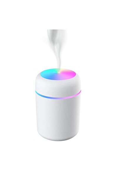 Tradeo Mini USB Color Cup Humidifier with LED Night Light Portable Mist Diffu...