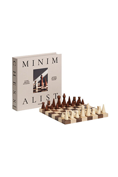 PRINTWORKS Set de șah, Printworks, The Minimalist, lemn