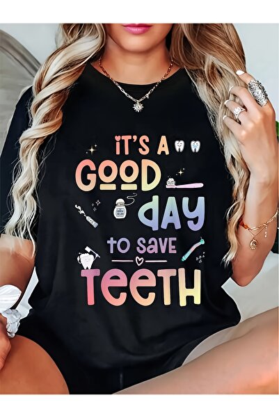 12 Teknoloji تي شيرت أنيق ومرح مصنوع من 100% قطن، مثالي لعشاق طب الأسنان. يتم...