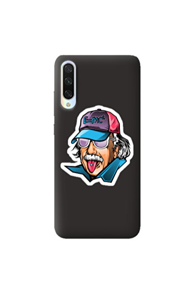 Other Xiaomi Mi 9 Lite Einstein Black Colored Silicone TPU Θήκη