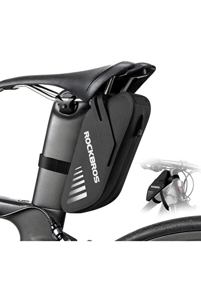 ROCKBROS Bike Seat Bag, Waterproof 0.6L Frame Bag, Lightweight Saddle Bag for...