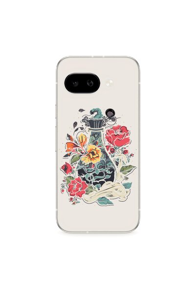 Other Google PIXEL 9A Magic vase Transparent Silicone TPU Θήκη