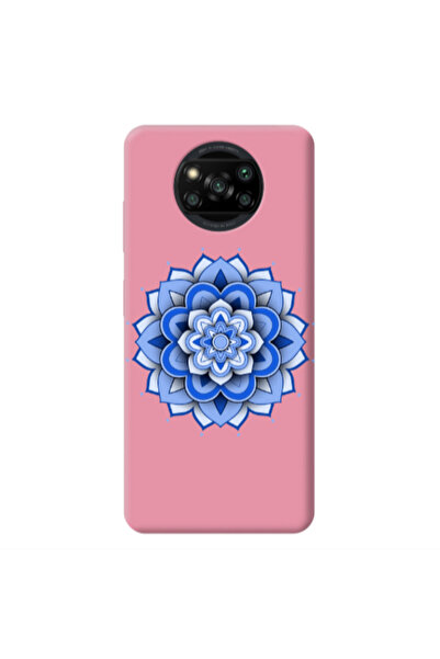 Other Xiaomi Poco X3 /X3 Pro Manadala D9 Pink Colored Silicone TPU Θήκη