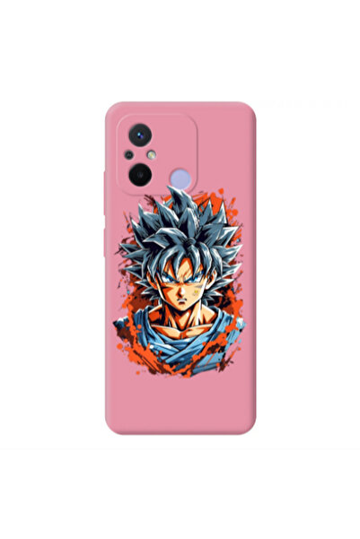 Other Xiaomi Redmi 12C Anime Goku Pink Colored Silicone TPU Θήκη