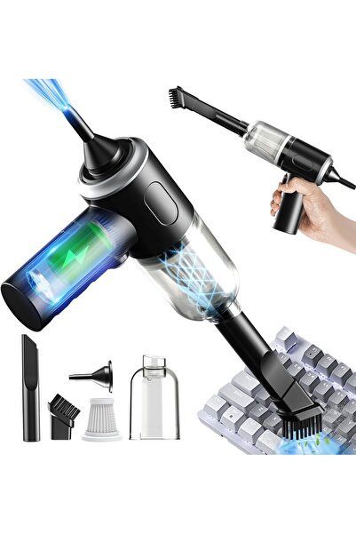 Arabest Handheld Car Vacuum Cleaner, Rechargeable 9000PA 120W High Power, 2 i...