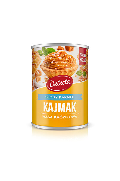 Delecta Crema cu aroma de caramel sarat 400g