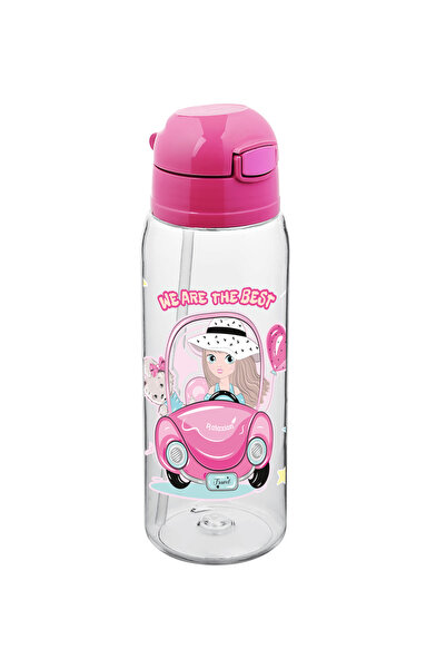 Relaxion Lockable Children's Water Bottle with Straw 550 ml Rlx-423