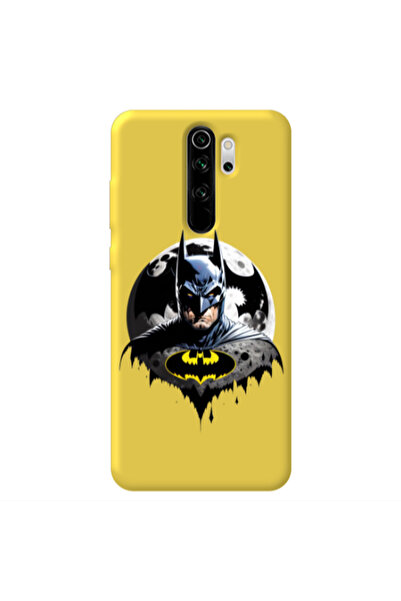 Other Xiaomi Redmi Note 8 Pro Batman 3 Yellow Colored Silicone TPU Θήκη