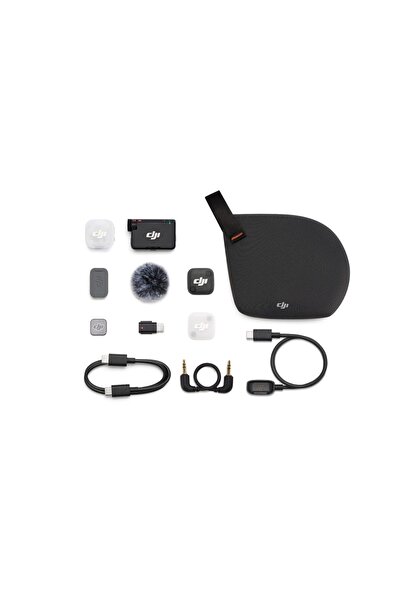 DJI Mic Mini 2 (1TX +1 RX ) Mikrofon Seti