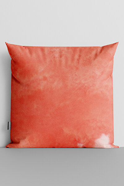 TicaretJet Watercolor Themed Double-Sided Digital Printed Throw Pillow Cover ...