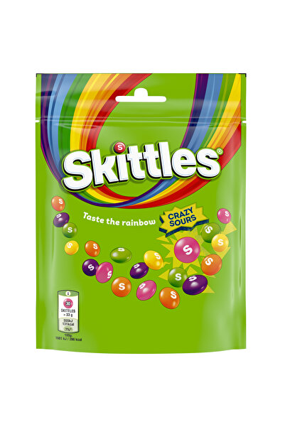 Skittles Bomboane, Crazy Sours, 152g